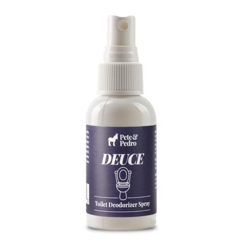 Pete & Pedro DEUCE Air Freshener - Essential Oil Odor Eliminator, Non-Toxic - 2 oz.