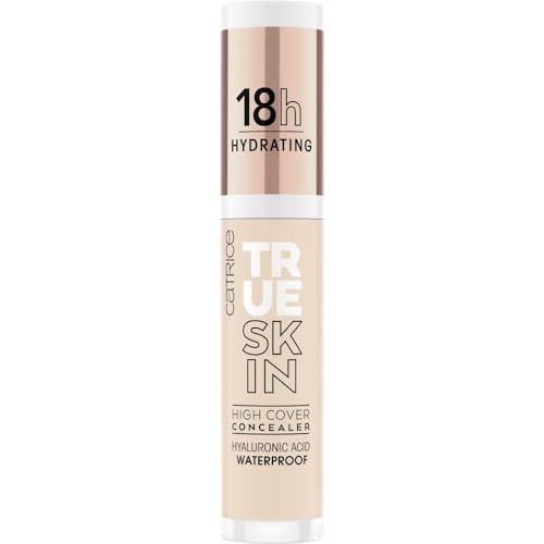 Catrice True Skin High Cover Concealer - Hydrating, Waterproof, Vegan - 002 Neutral Ivory