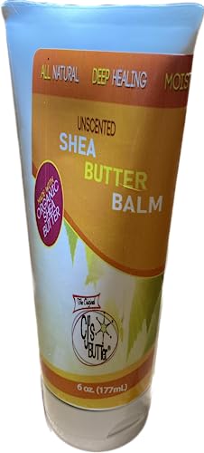 CJ's BUTTer® Body Balm - Deep Healing for Sensitive Skin, Pediatrician Recommended - 6 oz Unscented