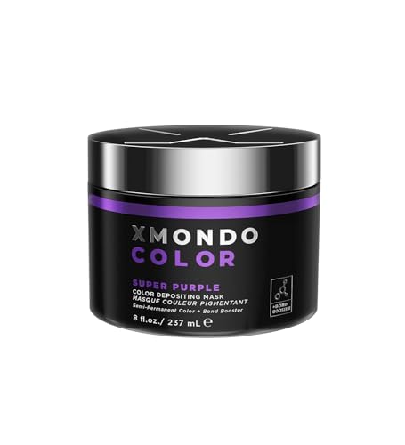 XMONDO Color Super Purple Dye - Nourishing Bond Booster & Vegan Formula for Vibrant Hair - 8 Fl Oz