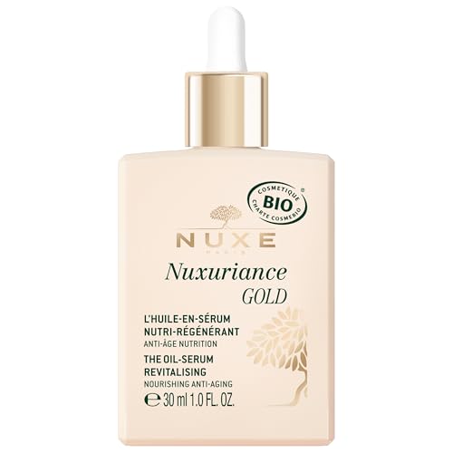 NUXE Nuxuriance Gold Face Serum - Age-Defying Hydration, 92% Natural Ingredients - 1 fl. oz.