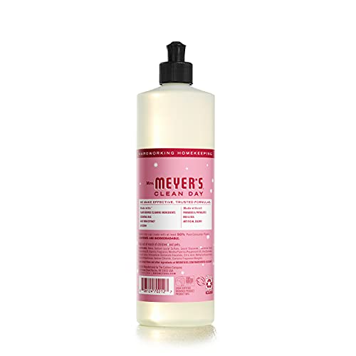 Mrs. Meyer's Clean Day Dish Soap - Cuts Grease, Biodegradable Formula, Peppermint - 16 fl. oz