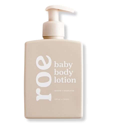 Roe Wellness Baby Body Lotion - Fragrance-Free, Quick Absorption for Sensitive Skin - 8oz