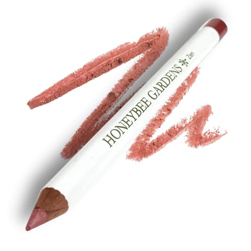 Honeybee Gardens Lip Liner - Long-Lasting, Vegan, Gluten-Free, Warm Pink - 0.04 oz