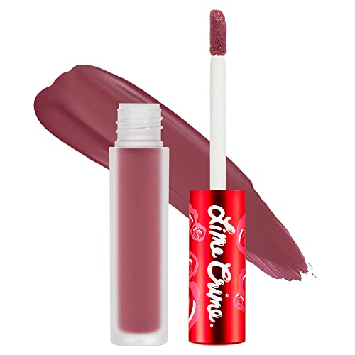 Lime Crime Velvetines Lipstick - Bold, Long-Lasting, Talc-Free & Paraben-Free - Toasted Rose