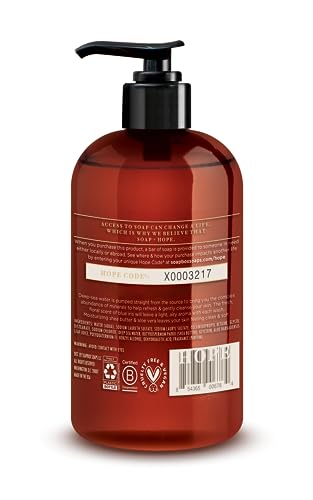 Soapbox Liquid Hand Soap - Moisturizing with Shea Butter, Sea Minerals & Blue Iris - 12oz (3-Pack)