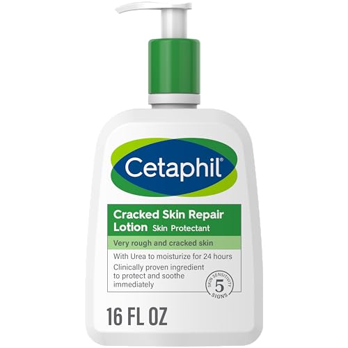 Cetaphil Body Lotion - Hydrates & Repairs Cracked Skin, Hypoallergenic, 24-Hour Moisture - 16oz