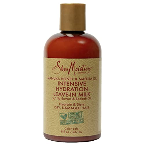 SheaMoisture Leave-In Hair Conditioner - Hydrates & Detangles with Manuka Honey, 8 oz