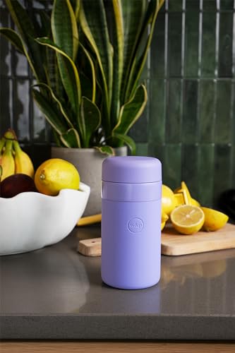 W&P Porter Insulated Water Bottle - Pure Taste, Leakproof, 12oz Lavender - Ceramic Coating