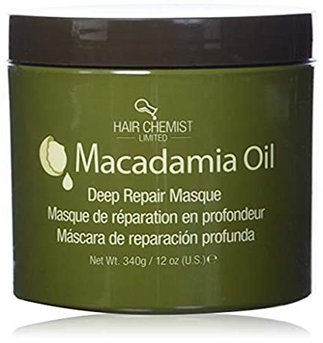Hair Chemist Deep Hair Conditioner - Nourishing Macadamia & Argan Oils, 12oz