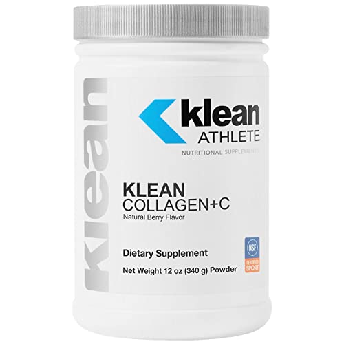 Klean ATHLETE Collagen+C - Supports Joint Health with Vitamin C, Natural Berry Flavor - 12oz