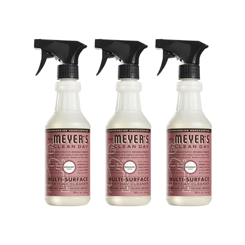 Mrs. Meyer's Clean Day All-Purpose Cleaner - Naturally Derived, Rosemary Scent - 16 fl oz, 3 Pack