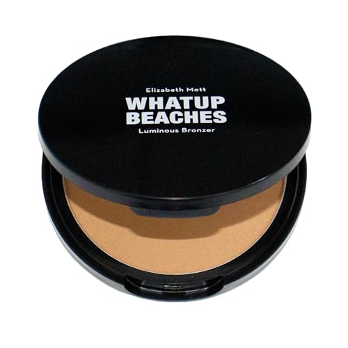 Elizabeth Mott Bronzer - Luminous Glow, Vegan & Cruelty-Free, Matte & Shimmer Finish - 10g