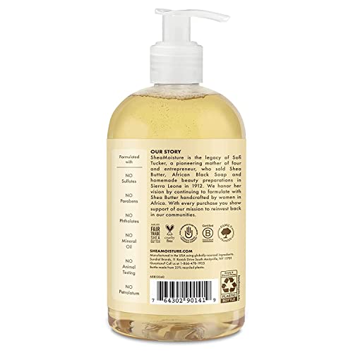 SheaMoisture Kids Shampoo & Body Wash - Gentle Cleansing, Chamomile & Argan Oil - 13oz