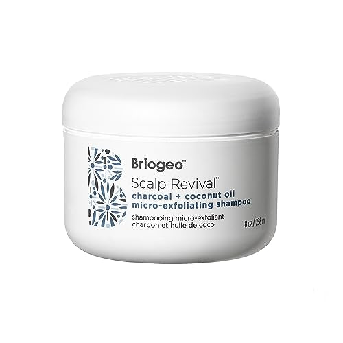 Briogeo Scalp Revival Charcoal + Coconut Oil Treatment - Reduces Flakes & Hydrates - 8 fl oz