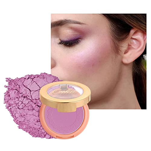 Oulac Cream Blush - Highly Pigmented Matte Finish, Vegan, Long-Lasting with Rose Oil - 4.8g