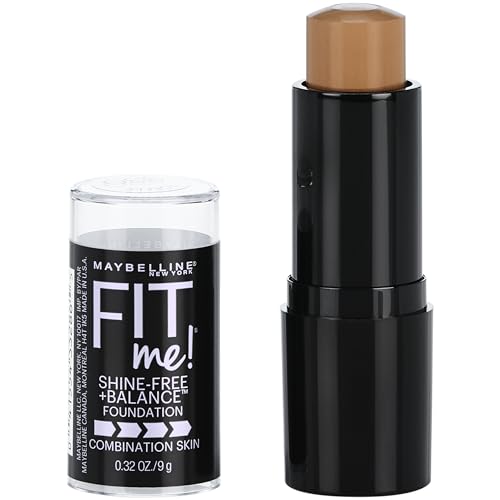 Maybelline Fit Me Contour Stick - Natural Matte Coverage, Reduces Shine & Pores - Toffee