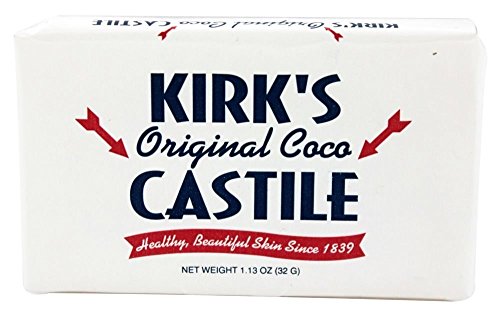 Kirk's Castile Soap - Gentle Cleansing, Natural Ingredients - Travel Size 1.13oz