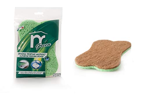 Martini SPA Dish Sponge - Efficient Multi-Surface Cleaning, Plant-Based, Biodegradable - 3 Pack