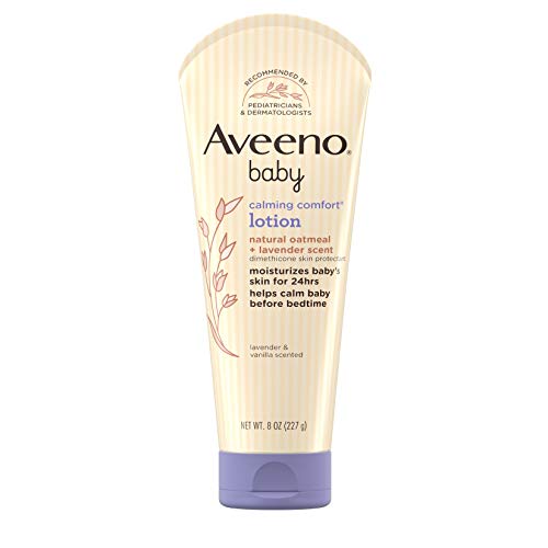 Aveeno Baby Lotion - Calming Comfort with Lavender & Vanilla, Paraben-Free - 8 fl. oz