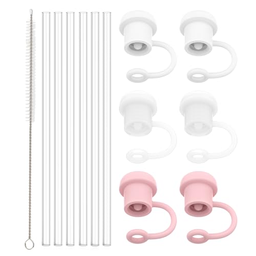 Versatile Replacement Straws for Stanley Cups - Food Grade, Leak-proof, 12.13" Long, 10 Count