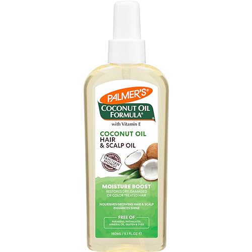 Palmer's Hair Oil - Restorative Hydration & Scalp Health for Dry Hair - 5.1 Oz