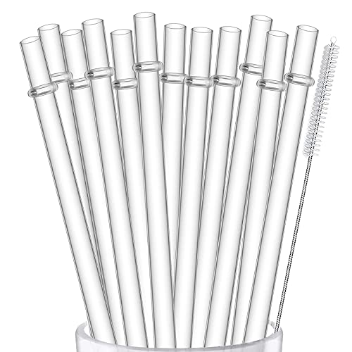 ALINK Drinking Straw & Stirrer Set - BPA-Free, Dishwasher Safe, Perfect for Tumblers - 12 Pack