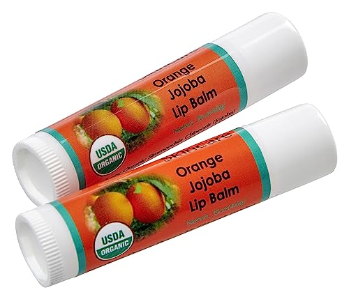 Desert Oasis Skincare Lip Balm - Soothes & Softens with Organic Jojoba Oil - 2 Pack, 15oz