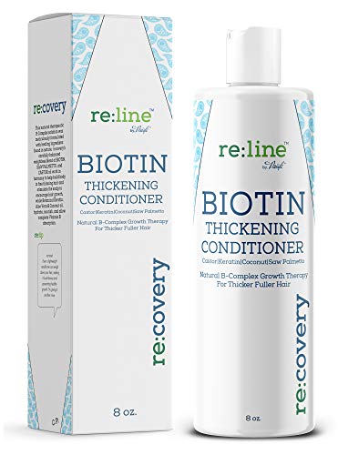 Biotin Hair Growth Conditioner - Thickening & Volume Boost for Fine Hair, Sulfate-Free - 12oz