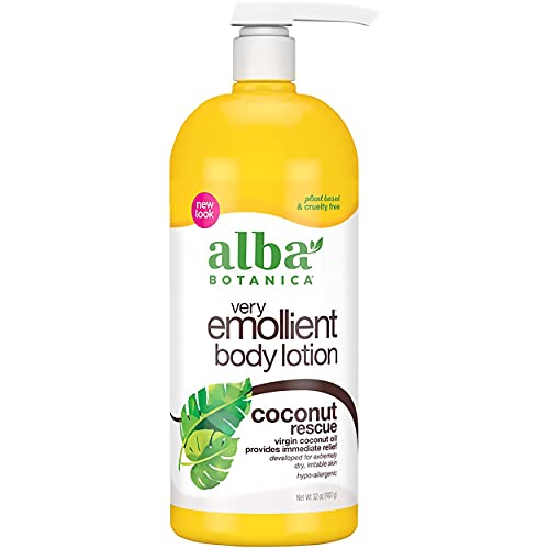 Alba Botanica Body Lotion - Nourishing Coconut Hydration, Vegetarian, 32oz