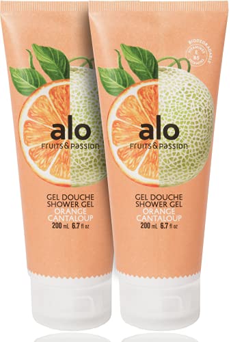 ALO Shower Gel - Vitamin E & Antioxidants, Biodegradable Formula, Recyclable Tube - 200ml