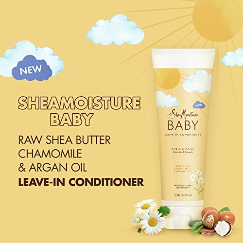 SheaMoisture Baby Leave-In Conditioner - Moisturizes & Detangles Curls, Pediatrician-Tested - 10.3oz