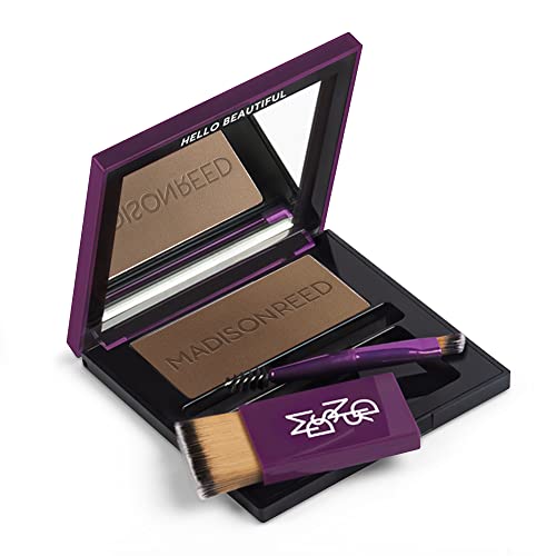 Madison Reed Hair Care Bundle - Instant Gray Coverage, Brow Filler, 60 Uses, Sabbia Light Brown