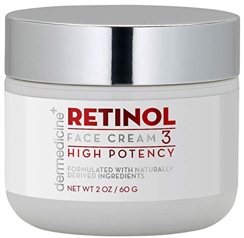 Dermedicine Night Cream - 3% Retinol & Natural Oils for Youthful Skin - 1.7oz