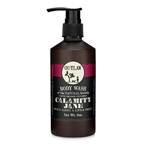 Outlaw Body Wash - Spicy Clove, Orange & Cinnamon Scent, Vegan & Cruelty-Free - 8oz