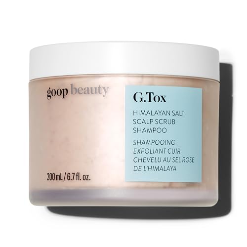 goop Beauty Scalp Scrub - Detoxifying Exfoliator with Himalayan Salt & Moringa Oil - 8oz