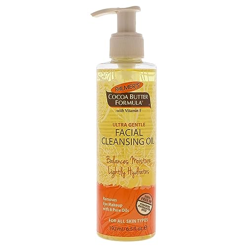 Palmer's Facial Cleansing Oil - Deep Cleansing, Hydrating Oils & Antioxidants - 6.5oz