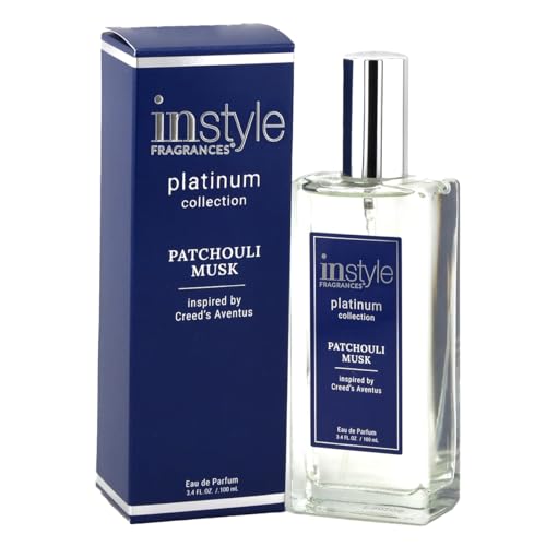 Instyle Fragrances Cologne - Signature Patchouli Musk, Vegan & Cruelty-Free - 3.4 Fl Oz