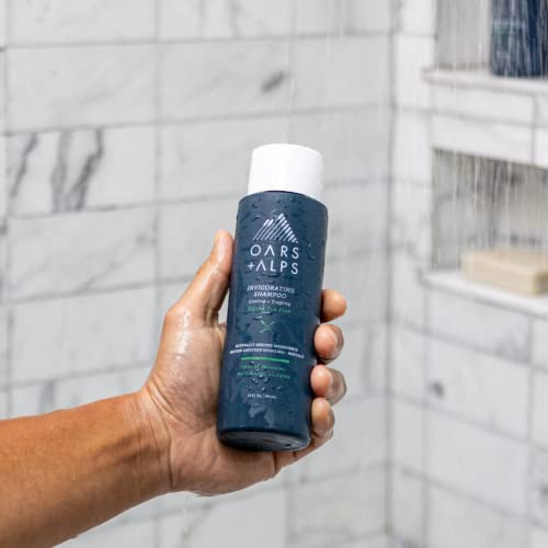 Oars + Alps Men's Body Wash & Shampoo Kit - Hydrating, Moisturizing, Tea Tree Infusion - 12oz