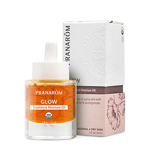 Pranarom Body Oil - Restores Youthful Glow, Deep Moisture & Soothing Floral Aroma - 1oz