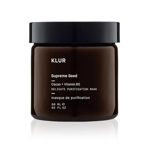 Klur Supreme Seed Purification Masque - Balances & Clarifies Skin, Nutrient-Rich Formula - 2 oz