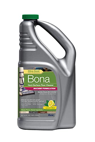 Bona Multi-Surface Cleaner - Citrus Freshness, Safer Choice Certified - 64 Fl Oz Refill