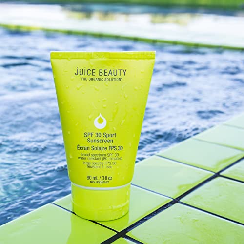 Juice Beauty Sunscreen SPF 30 - Water Resistant, Mineral Zinc, Natural Ingredients - 3 fl oz