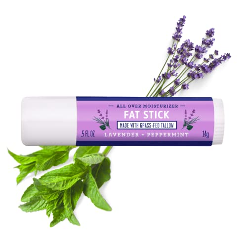 FATCO Fat Stick Moisturizer - All-Purpose Hydration with Lavender & Peppermint - 0.5 oz