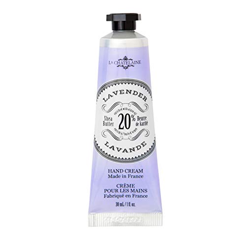 La Chatelaine Hand Cream - Nourishing Lavender, Organic Argan Oil, Made in France - 1 oz