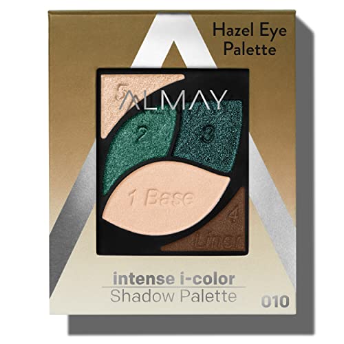 Almay Eyeshadow Palette - Long-Lasting Color, Antioxidant Vitamin E, Hypoallergenic - 0.1 Oz