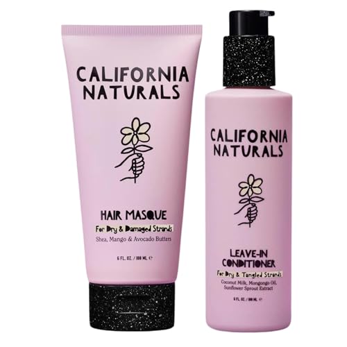 California Naturals Hair Care Set - Repair & Condition All Hair Types, Natural Ingredients - 6 fl oz