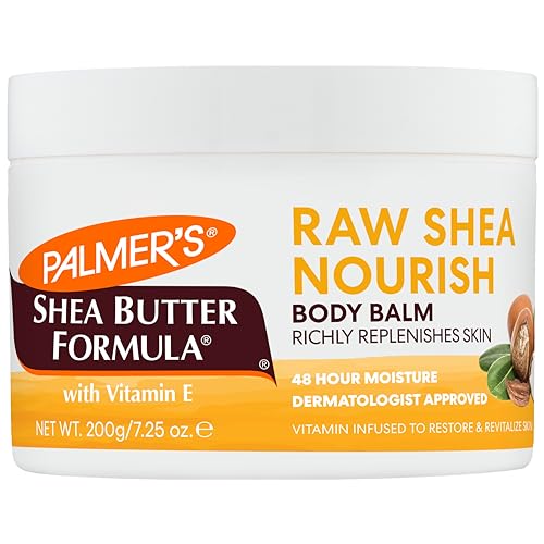 Palmer's Raw African Shea Butter Balm - Nourishing Moisturizer for Dry Skin, 7.25oz