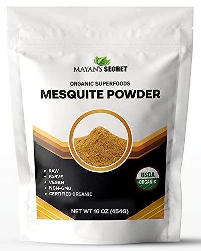 Mesquite Powder - Rich Caramel Flavor, Vegan Protein & Natural Fiber - 16oz USDA Non-GMO