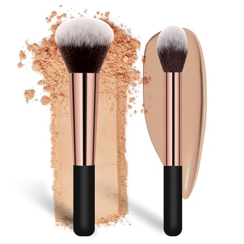 Banidy Makeup Brush Set - Soft Vegan Bristles for Flawless Application, Includes 5 Brushes